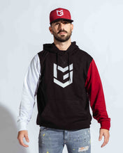 Load image into Gallery viewer, Tricolor Hoodie G&M Unisex